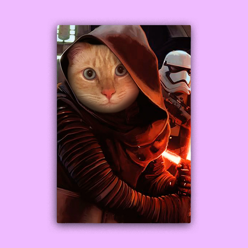 Kelo Ren Star Wars - Custom Pet Portrait